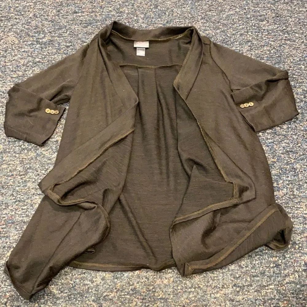 Brown Maternity Open cardigan sz. M